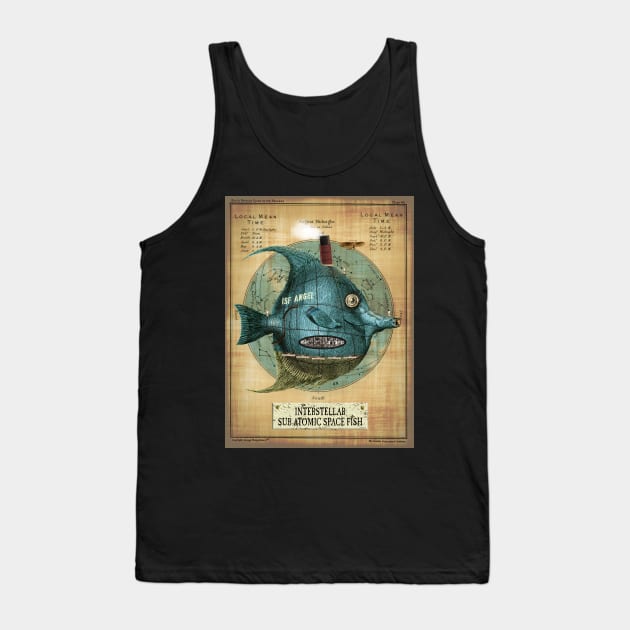 Interstellar Sub Atomic Space Fish Tank Top by MichaelaGrove